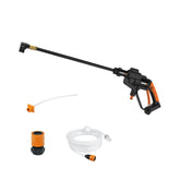 WORX vista frontal del Hydroshot ligero para limpieza portátil