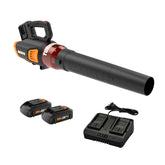 WORX WG584 vista frontal mostrando diseño ergonómico y potencia