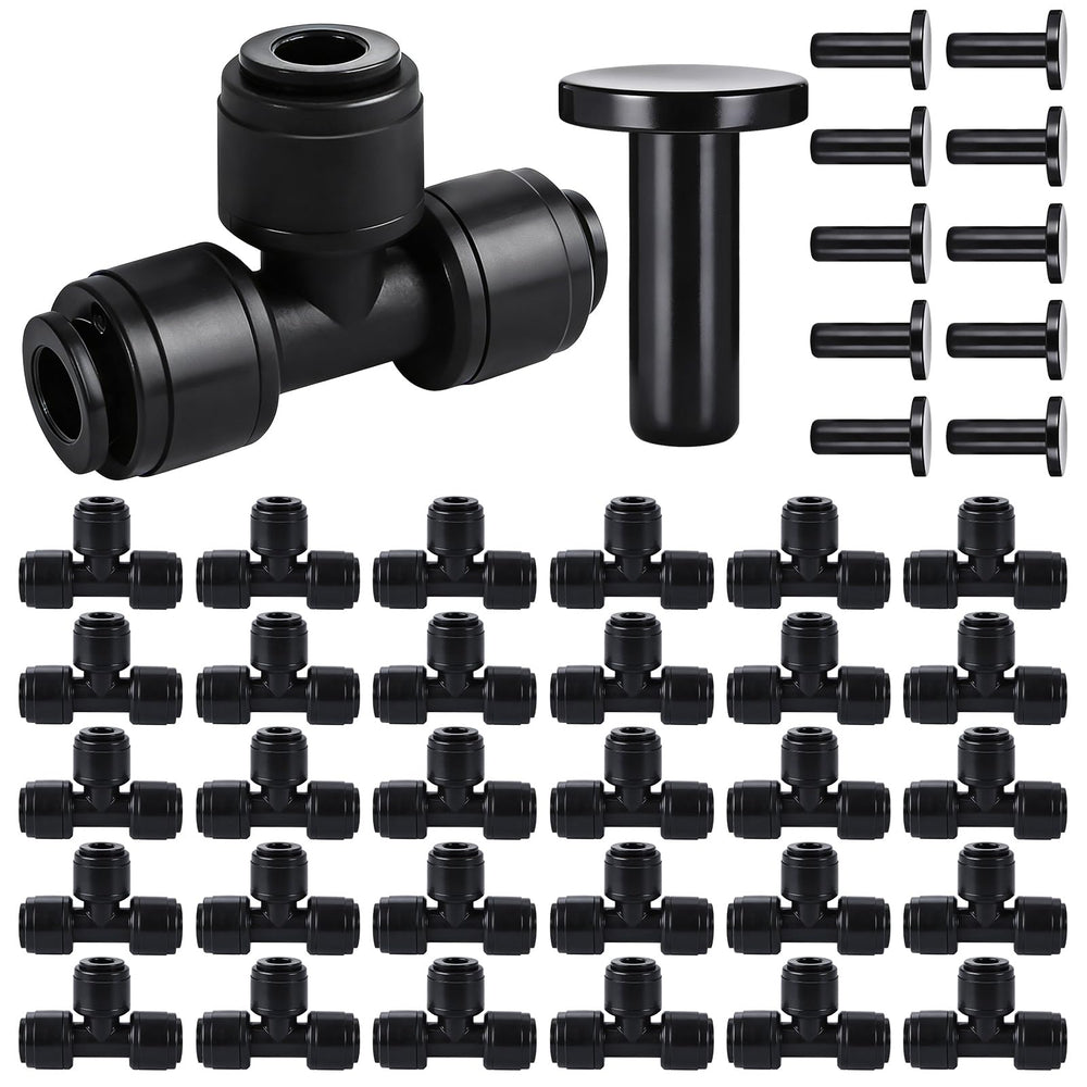 WXNTLDOH conector en T frontal mostrando forma y encaje seguro