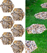 Xindian loseta frontal hexagonal mostrando acabado natural y atractivo