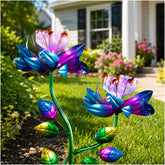 XPSCOCO vista frontal doble flor mostrando movimiento decorativo