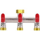 Yayamz divisor 3 vías frontal mostrando robustez y montaje fácil
