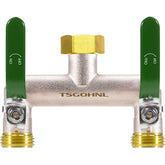 Yayamz divisor frontal mostrando entradas y salidas, durabilidad exterior