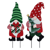 YEAHOME gnomos frontal mostrando colores navideños y bienvenida festiva