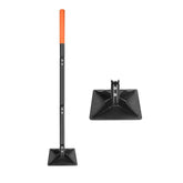 YEELOR tamper frontal mostrando placa y mango, durabilidad visible