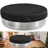 YEXEXINM funda redonda frontal protegiendo piscina, mantiene limpia y seca