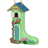 Yinns casa bota frontal mostrando diseño floral y atractivo decorativo