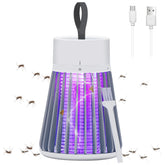 YOOYHHOME frontal del matamoscas mostrando diseño compacto y puerto USB