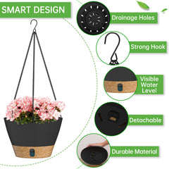 ZMTECH ventana de nivel visible para verificar agua y evitar encharcamientos