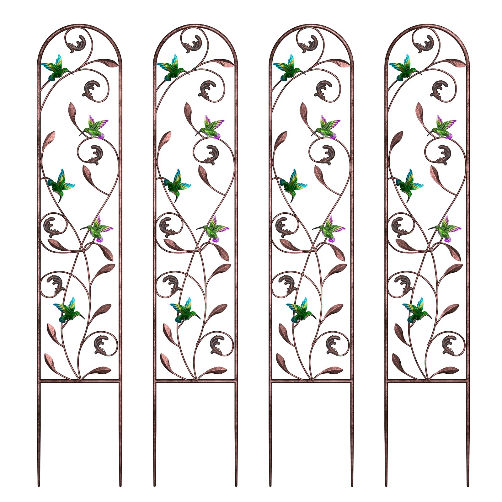 aboxoo enrejado frontal pack mostrando diseño y soporte decorativo