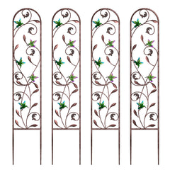 aboxoo enrejado frontal pack mostrando diseño y soporte decorativo