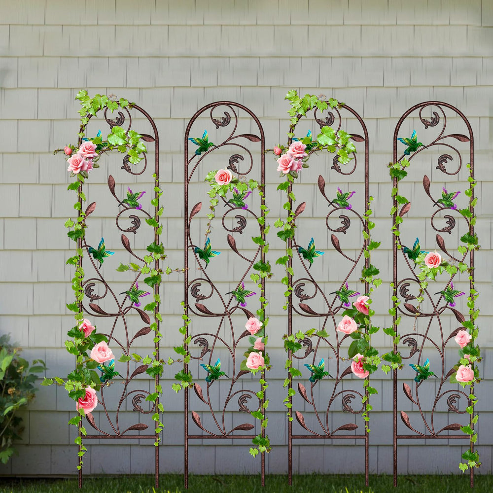 aboxoo colocado en jardín como separador y elemento ornamental