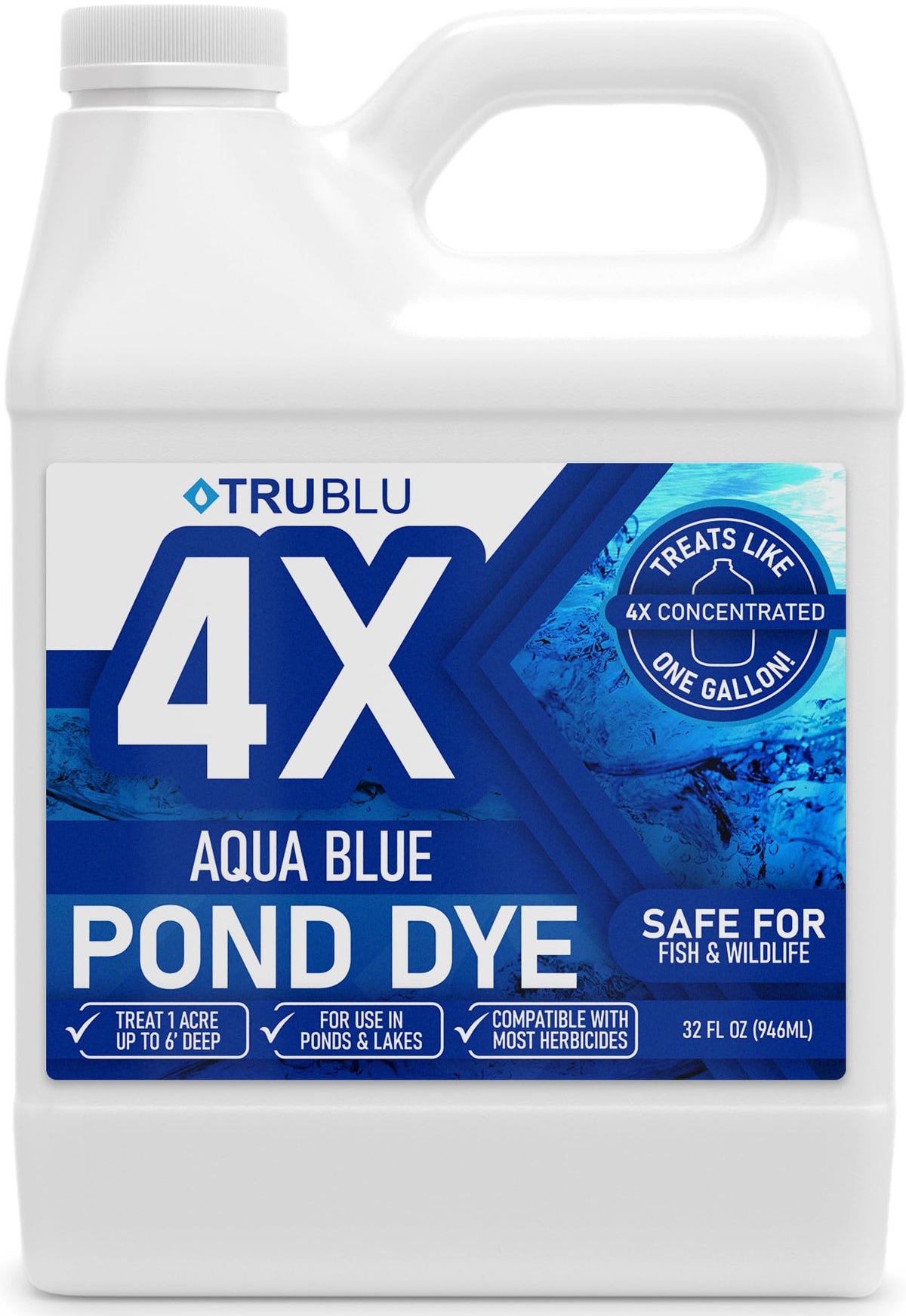 Airpro TruBlu envase frontal mostrando etiqueta y volumen