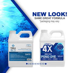 Airpro TruBlu vertiéndose en agua para fácil aplicación