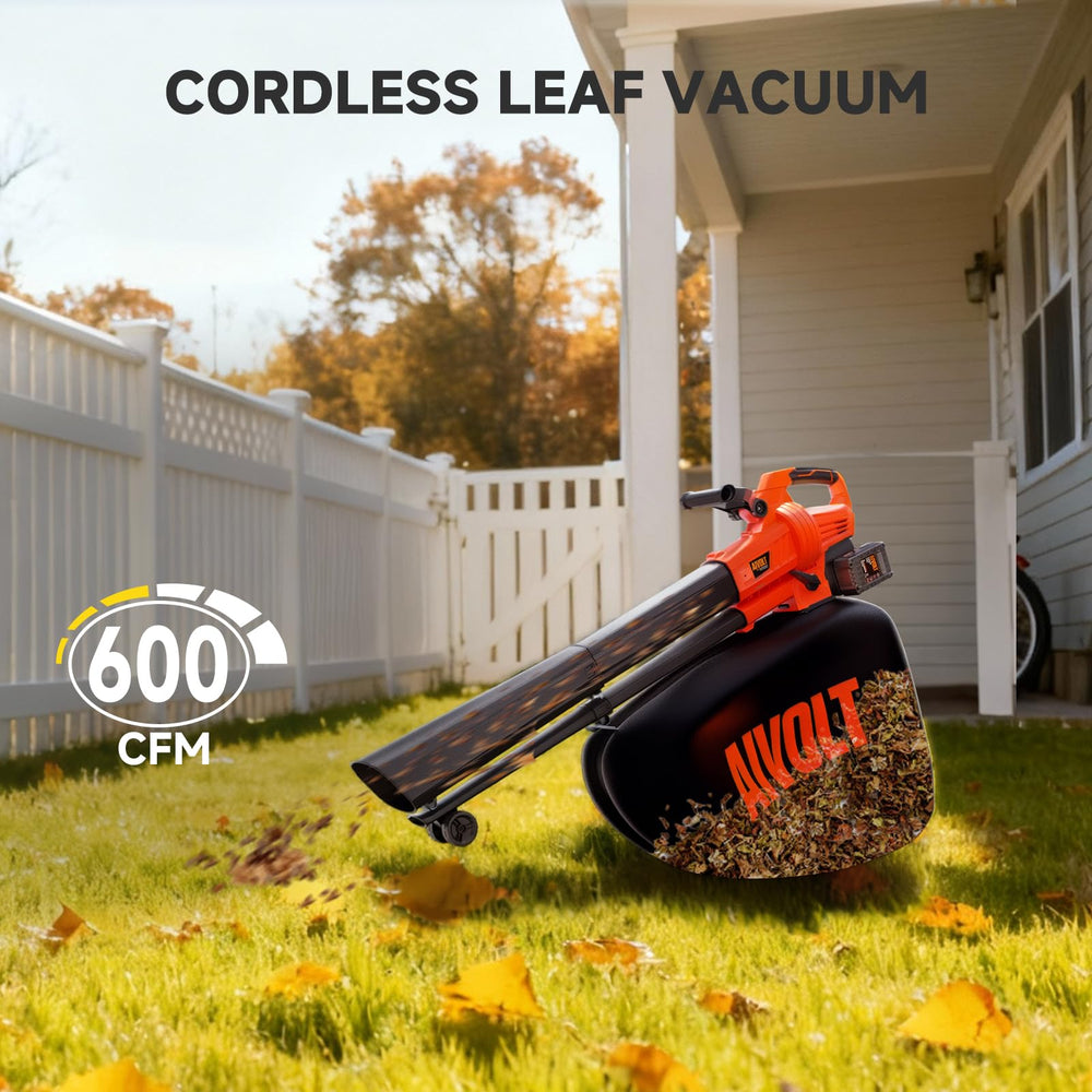 AIVOLT hojas trituradas tras mulching 15 a 1 para menor volumen