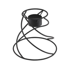 Alpine Corporation soporte espiral frontal mostrando diseño y elegancia