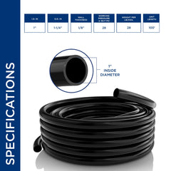 Alpine Corporation tubo instalado en una fuente resaltando circulación eficiente