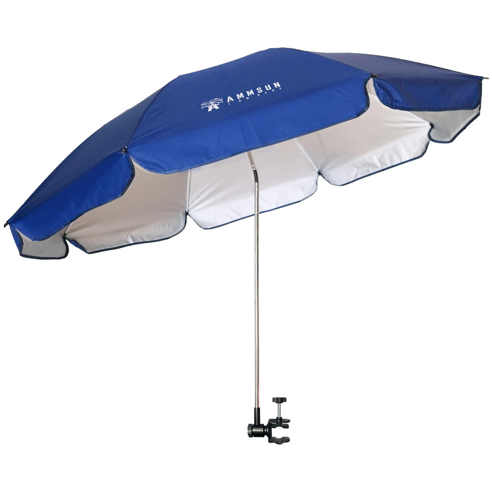 AMMSUN vista frontal del parasol para silla muestra cobertura amplia