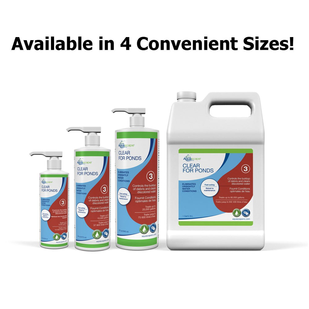 Aquascape textura del líquido concentrado para tratamiento eficaz