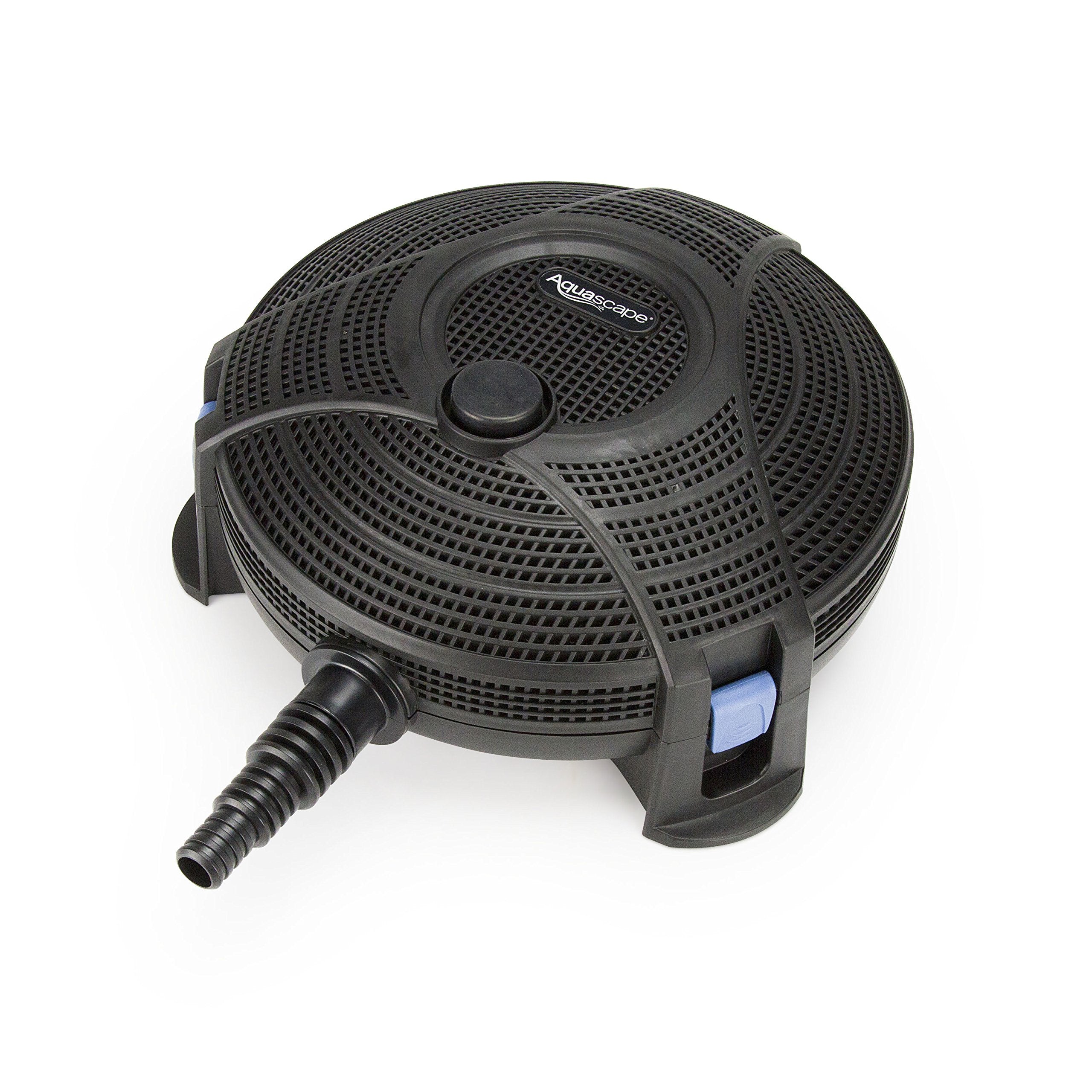 Aquascape filtro 95110 vista frontal mostrando robustez y fácil montaje
