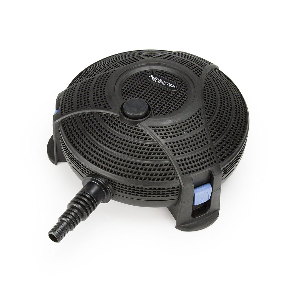 Aquascape filtro 95110 vista frontal mostrando robustez y fácil montaje