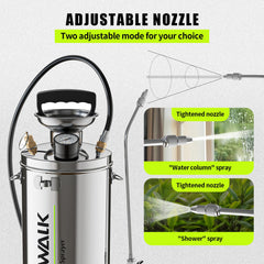 ASTRWK boquilla ajustable niebla y chorro, control versátil