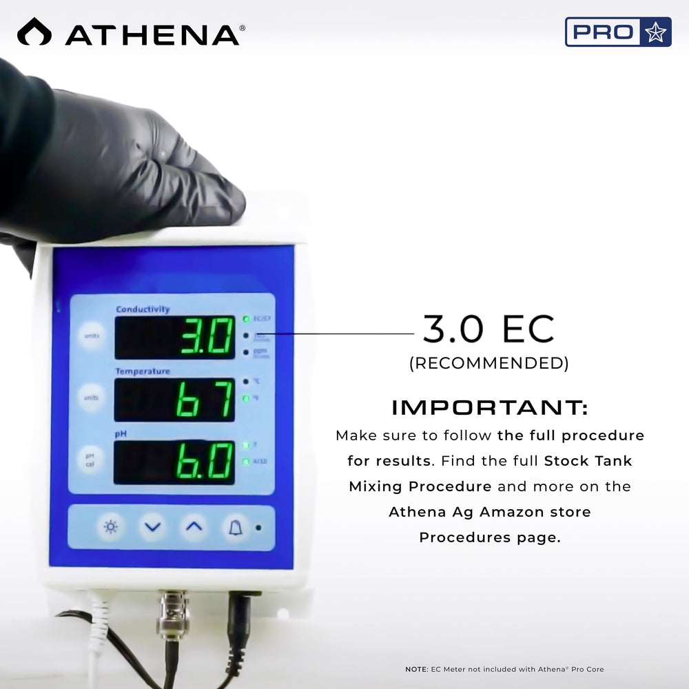 Athena etiqueta con ingredientes y baja metales pesados clara