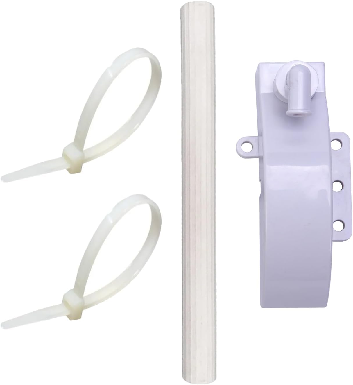 ATIE comparativa de tamaño del kit junto a un limpiafondos Polaris para referencia