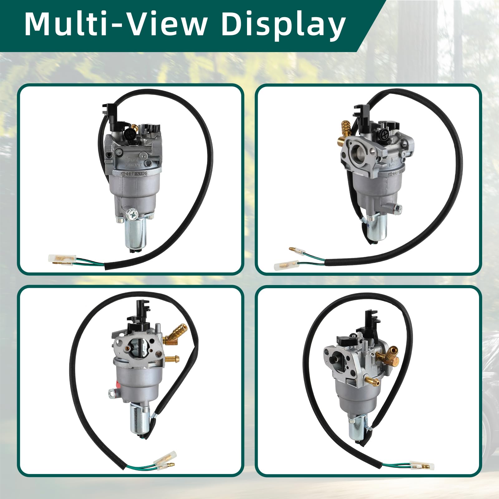 AUTOKAY conjunto de carburador con juntas y filtro, ofrece instalación completa y rápida