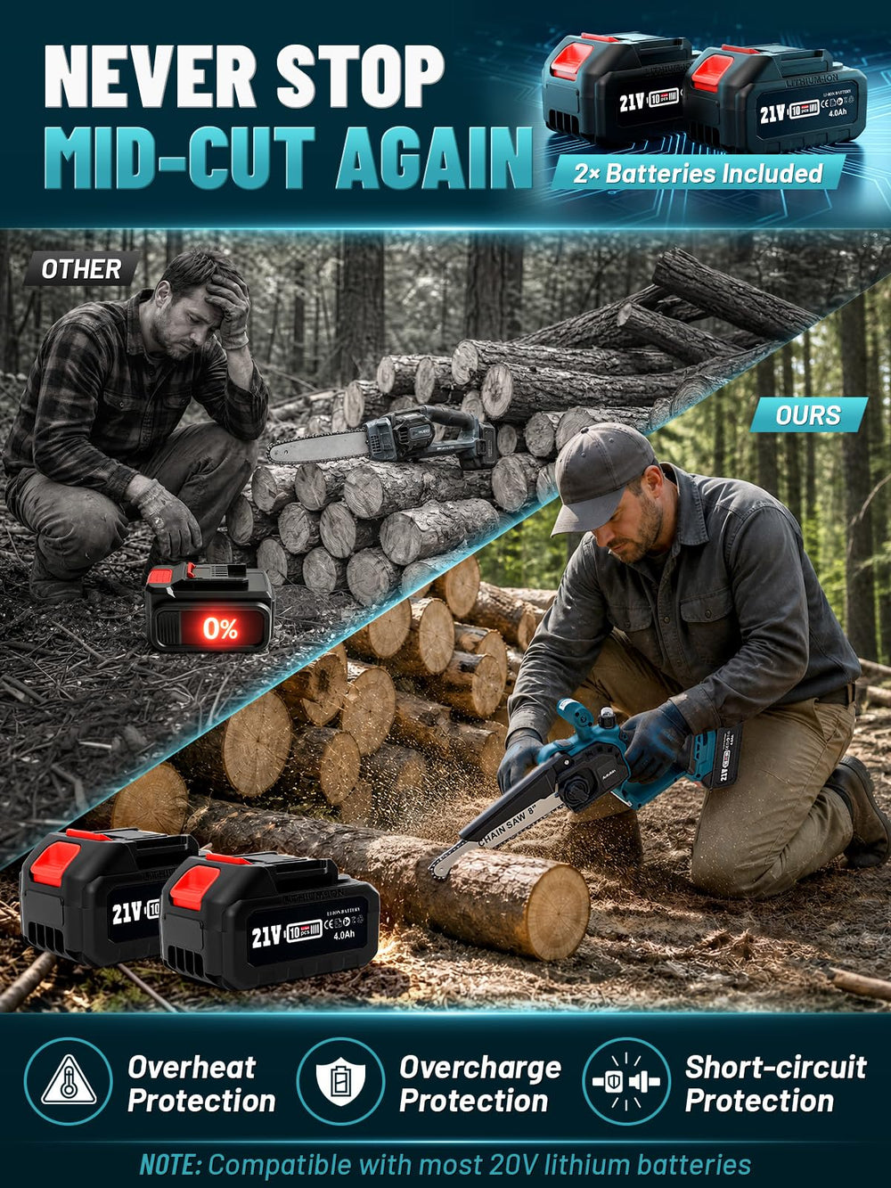 Autubin primer plano de cadena y motor brushless, reduce vibraciones y mantenimiento