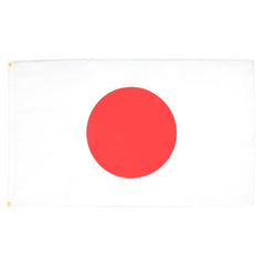 AZ FLAG bandera Japón vista frontal, colores nítidos y fiel reproducción