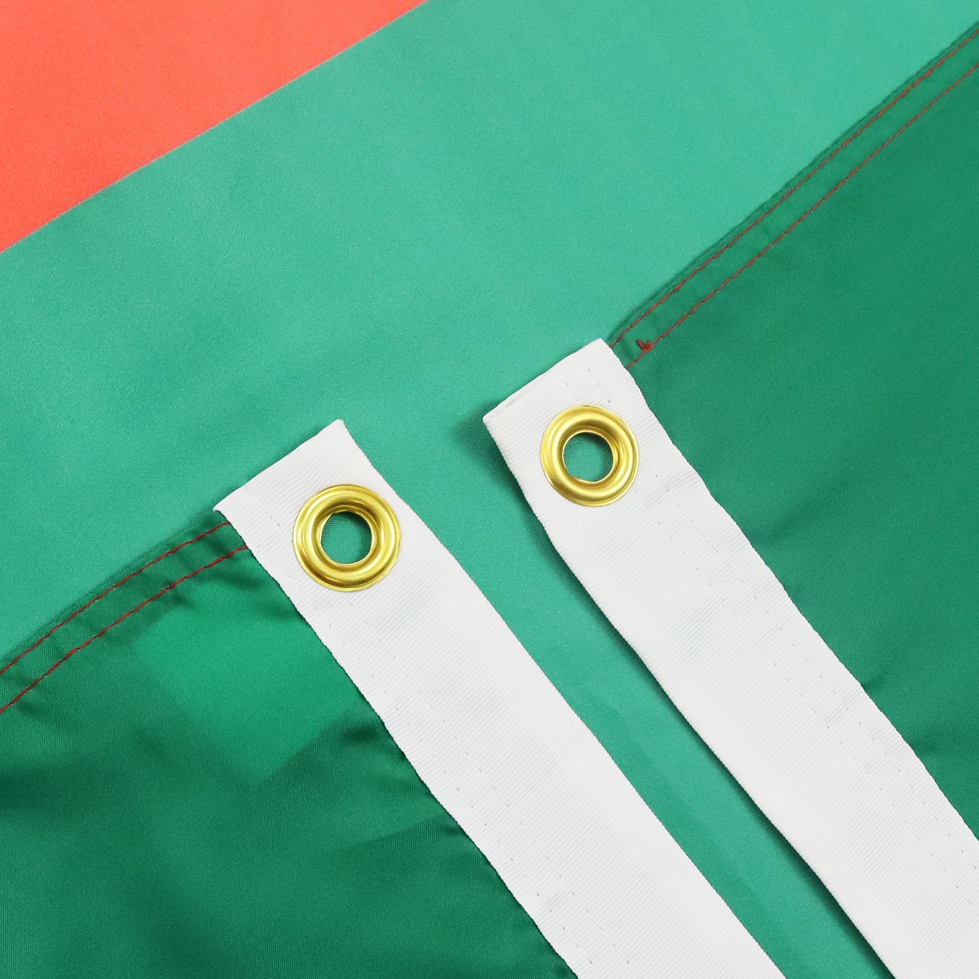 AZ FLAG detalle de costuras reforzadas que aumenta durabilidad