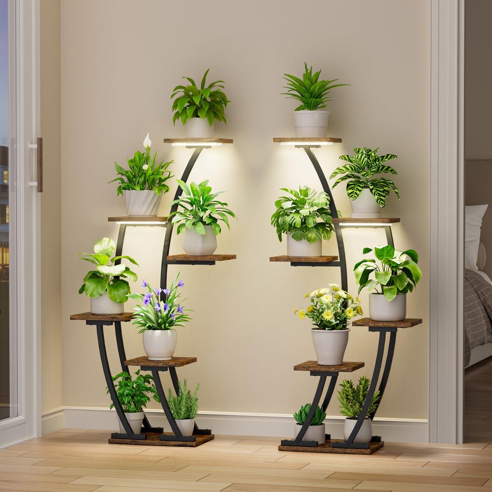 BACEKOLL detalle luz LED espectro completo con control y temporizador
