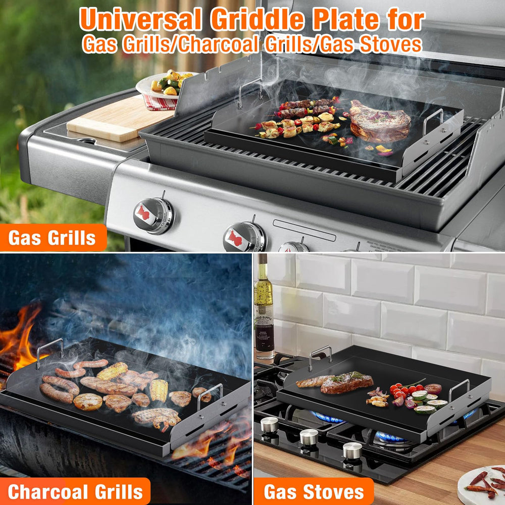 Barbqtime detalle de bordes pulidos que evitan cortes y derrames