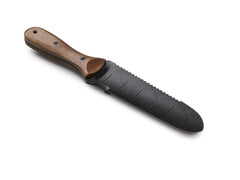 Barebones Hori Hori mango de nogal con anillo de cobre para agarre cómodo