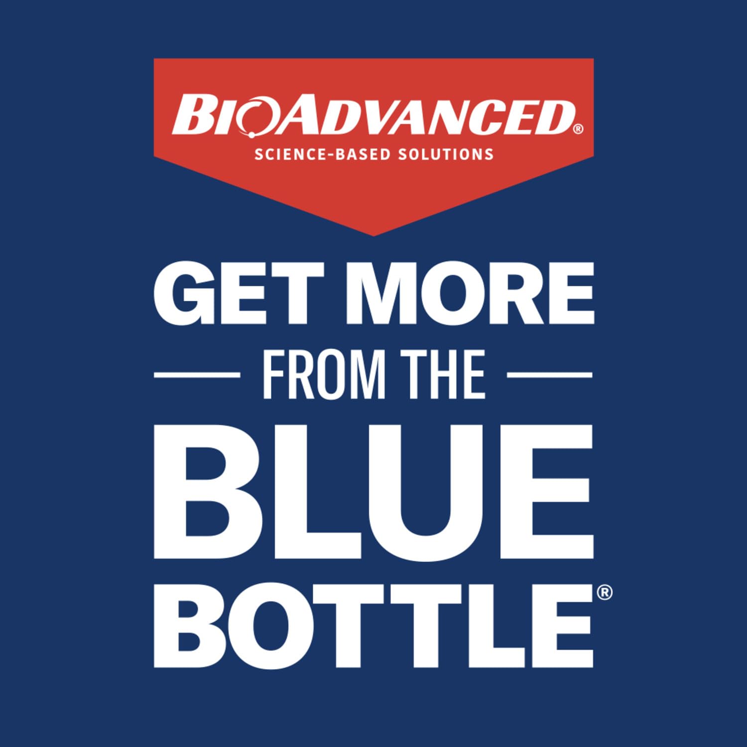 BioAdvanced lata junto a una moneda para comparar el tamaño fácil de usar