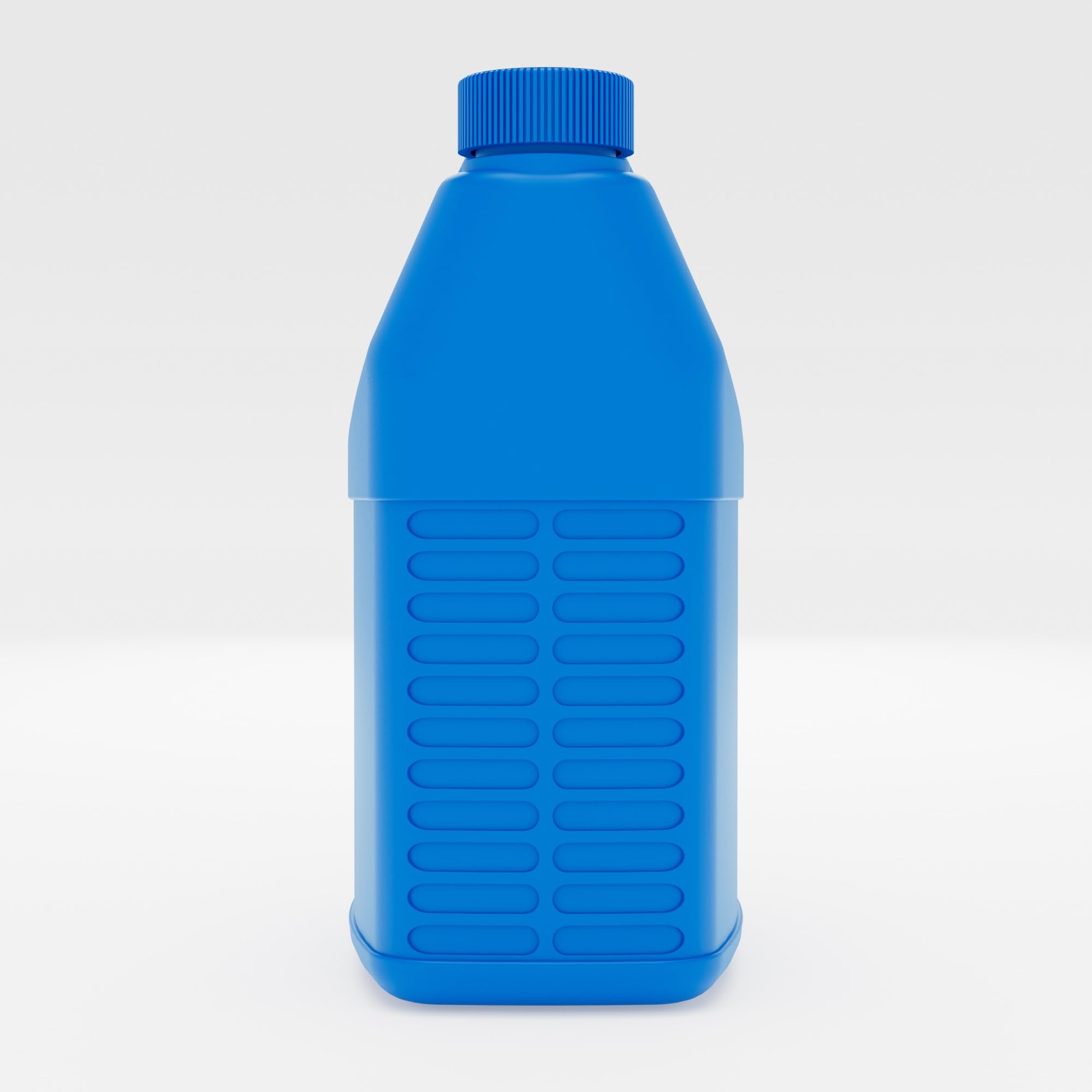 BioAdvanced botella en mesa con accesorios que indica preparación y almacenamiento