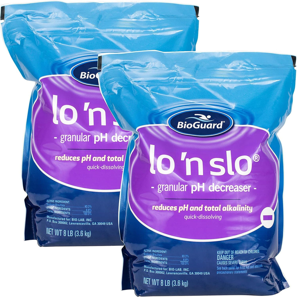 BioGuard paquete frontal mostrando etiqueta y beneficio ajuste rápido