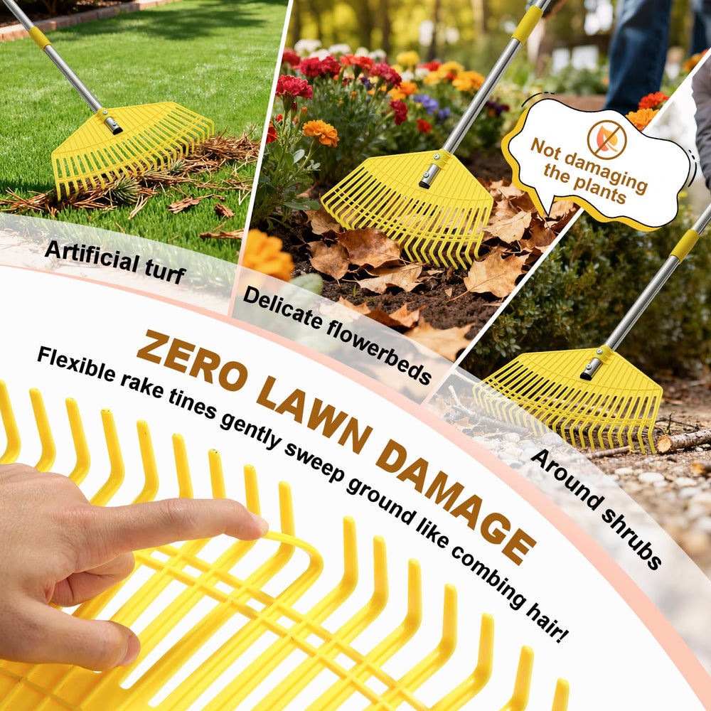 Bird Twig mango ajustable extendido hasta 65 pulgadas para ergonomía