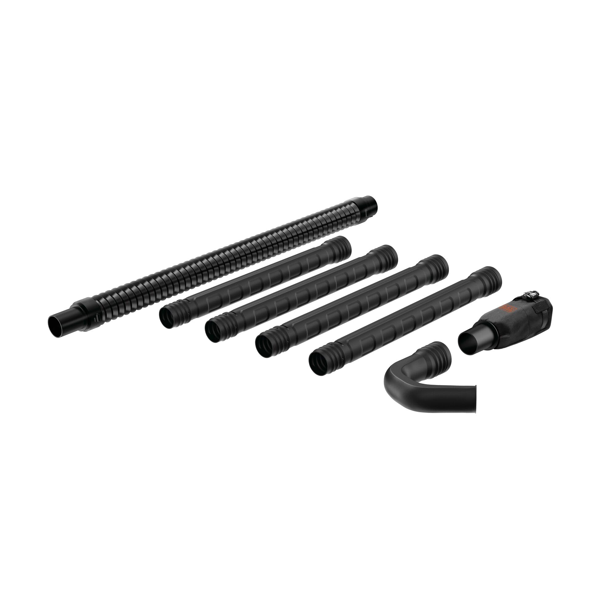 BLACK+DECKER contenido del kit con cuatro tramos, listo para ensamblar y usar