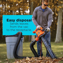 BLACK+DECKER pieza de conexión acoplada al soplador para recolección directa