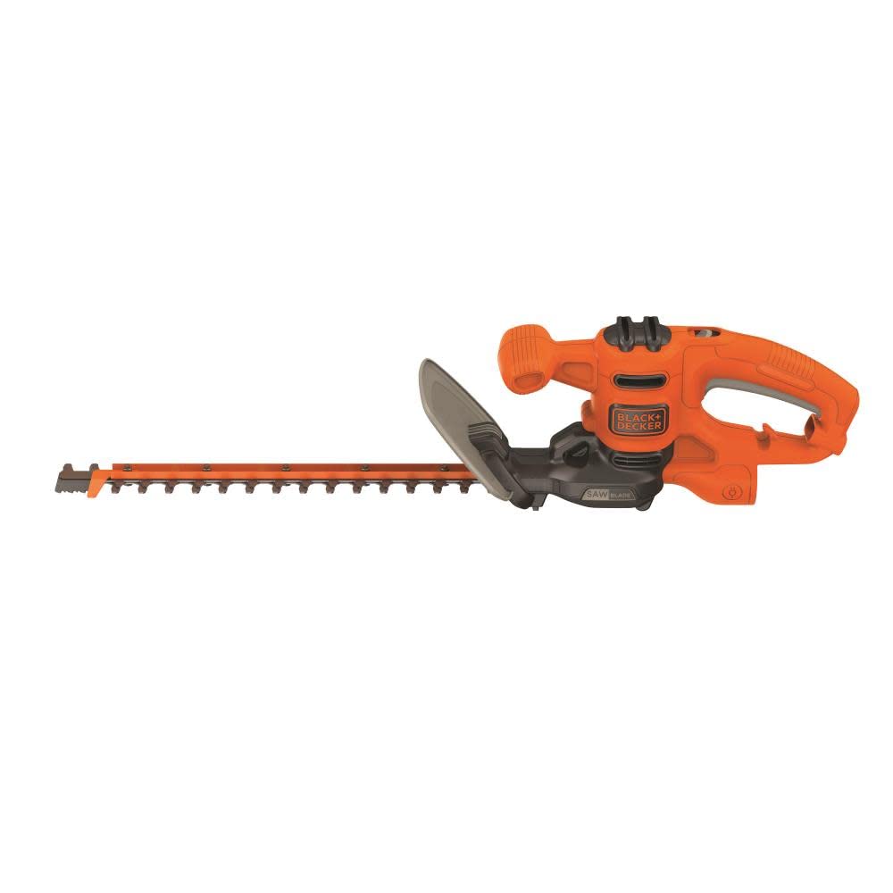 BLACK+DECKER detalle de hoja dual resistente que reduce vibración y mejora cortes