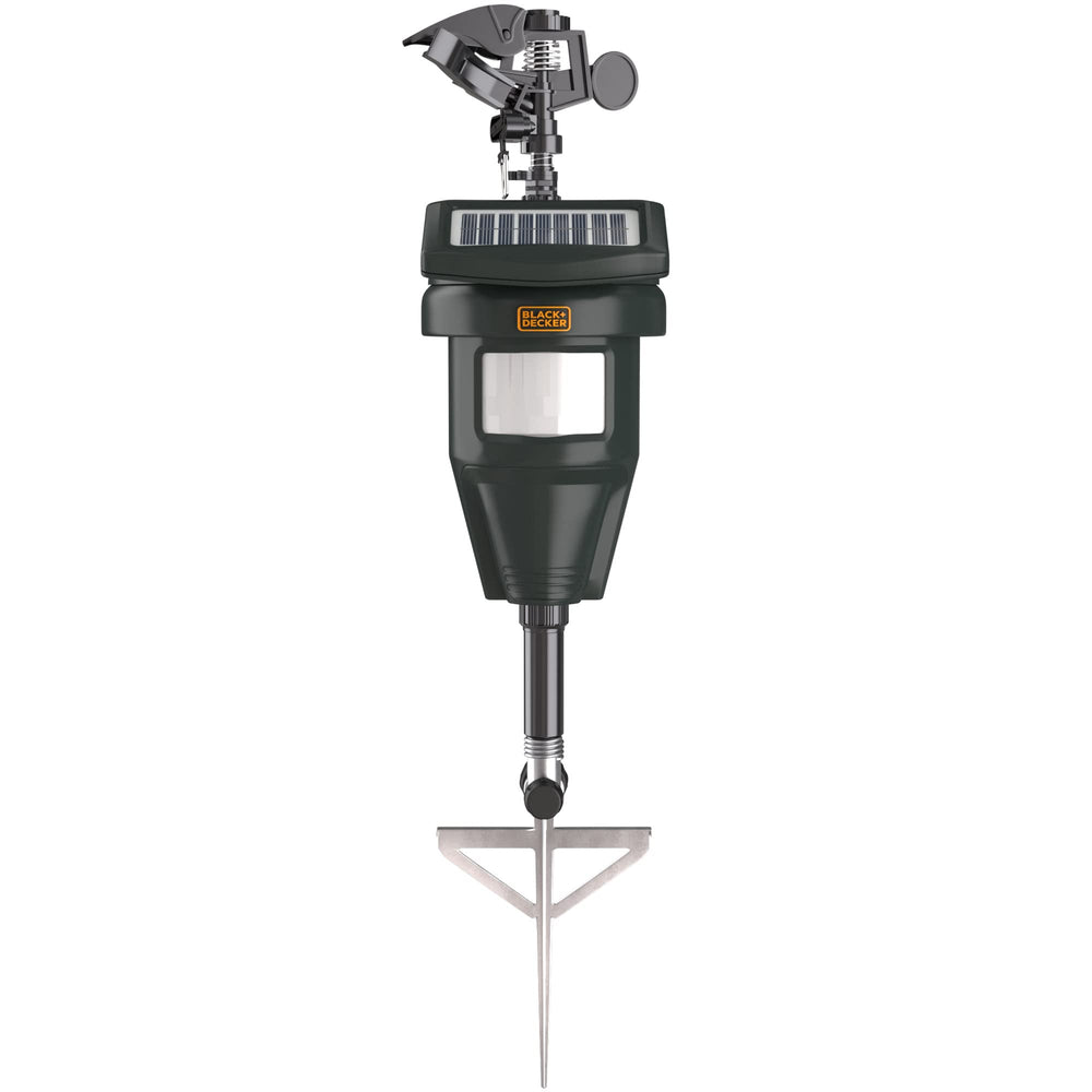 BLACK+DECKER modo aspersor funcionando para riego ocasional