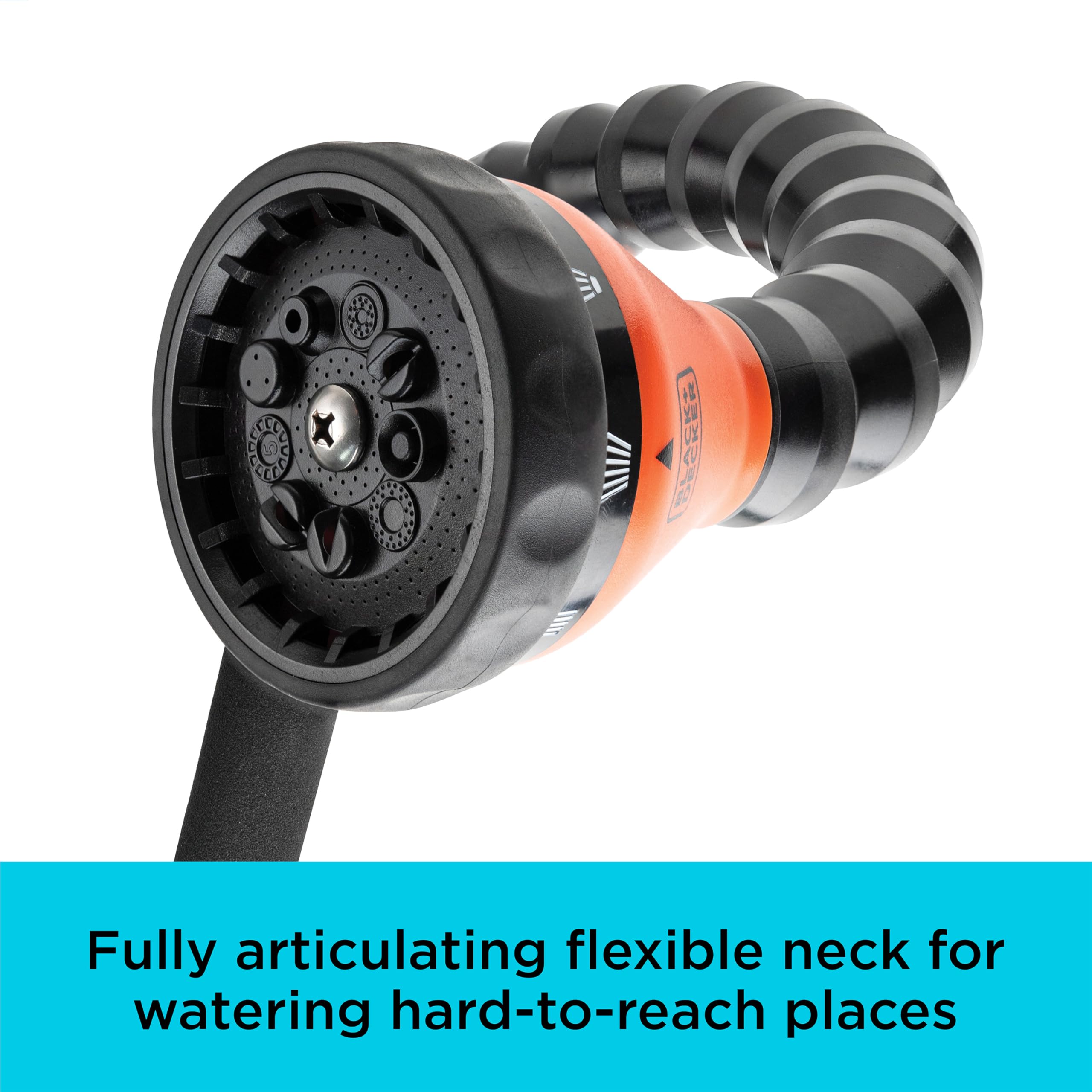 Black+Decker Snake Wand agarre de espuma ergonómico, reduce la fatiga