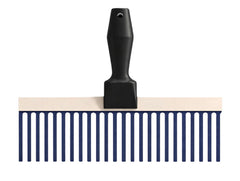 Bon scarificador frontal mostrando dientes azules para mejor adherencia