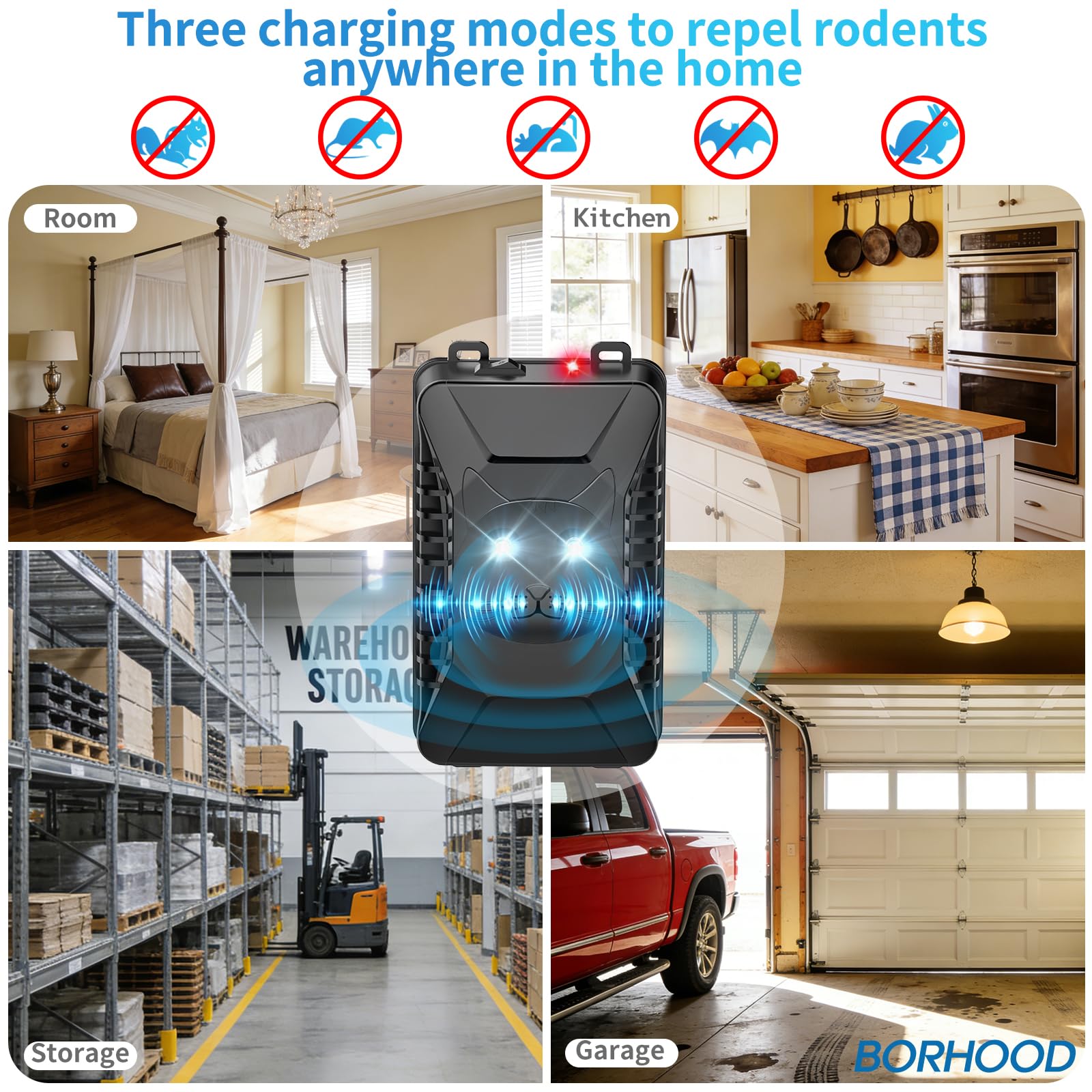 BORHOOD paquete y accesorios incluidos listos para instalación fácil