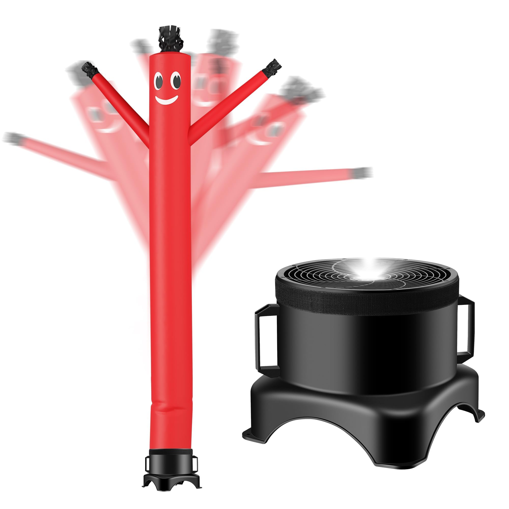 BSMTEK muñeco inflable frontal mostrando alto impacto visual