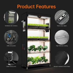 Bstrip bandejas PP impermeables protegiendo las luces y facilitando limpieza