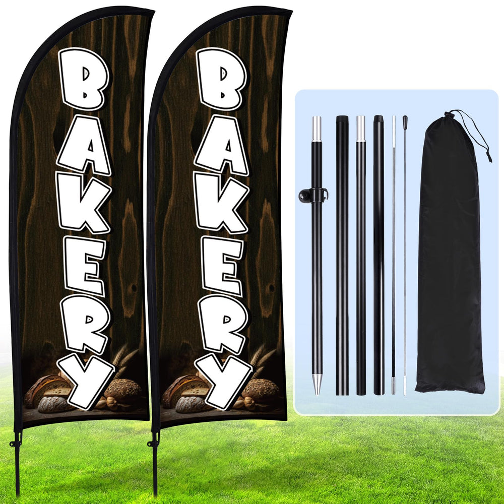 Buryeah bandera frontal bakery mostrando visibilidad para clientes