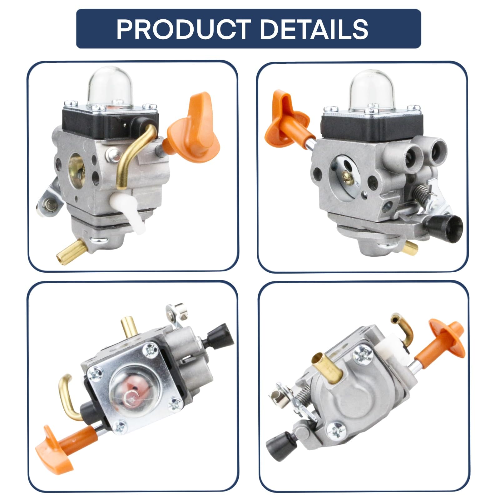 Carburionix etiqueta con códigos ZAMA C1Q-S174 y C1Q-S173 para confirmar compatibilidad